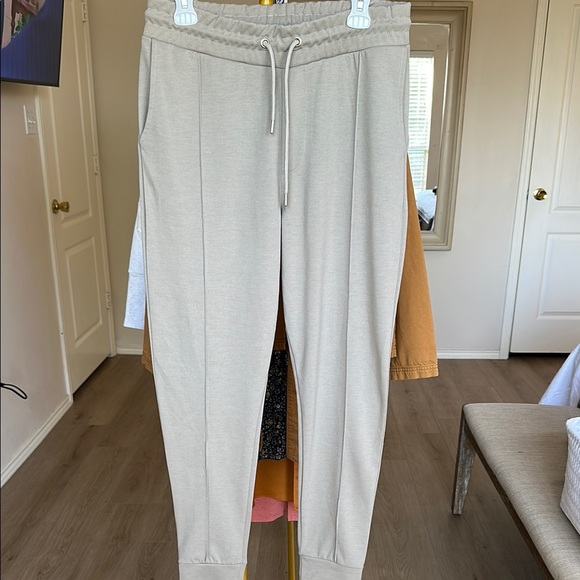 Zara Light Gray Sweatpants - Picture 1 of 5